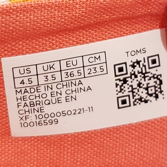 TOMS Alpargata Elephant Print - Picture 6 of 6